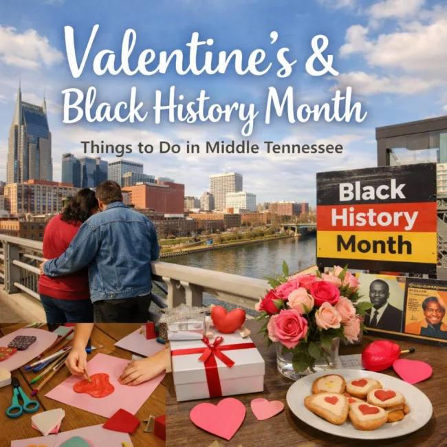 Things to do for Valentine’s weekend and Black History Month in Middle Tennessee