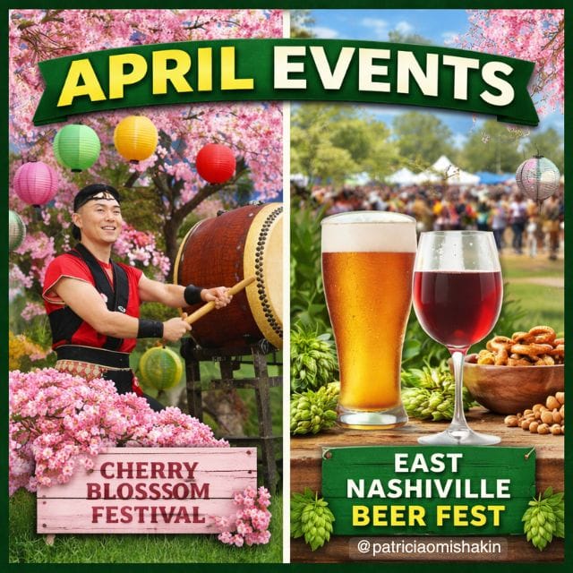 Explore April 2026 events near Smyrna, La Vergne, Antioch, Murfreesboro, Nolensville, and Nashville, TN, including festivals, family friendly outings, and fun local things to do.