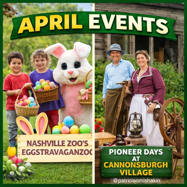 Explore April 2026 events near Smyrna, La Vergne, Antioch, Murfreesboro, Nolensville, and Nashville, TN, including festivals, family friendly outings, and fun local things to do.