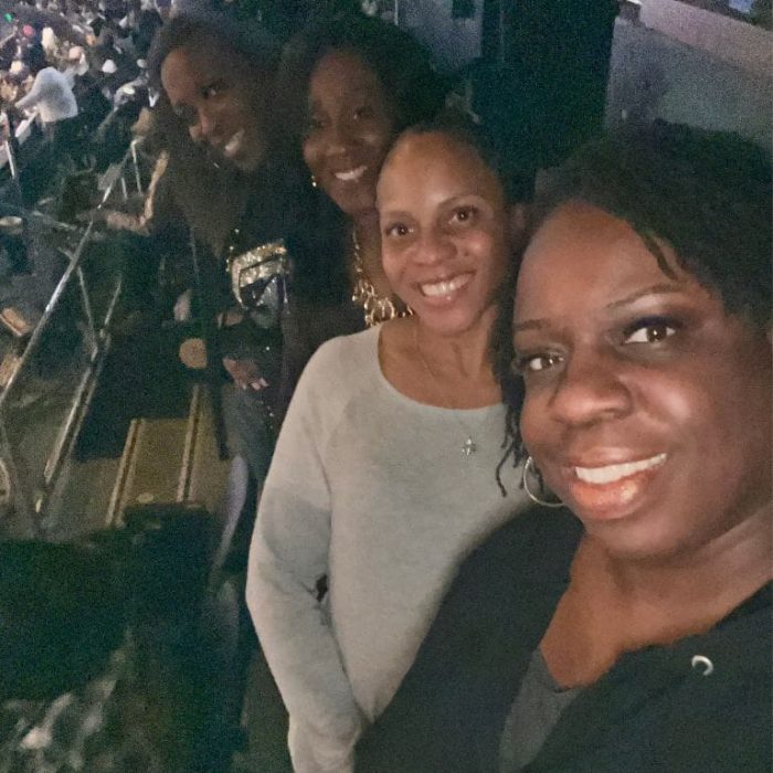 Throwback from the New Edition concert in Nashville in 2022.